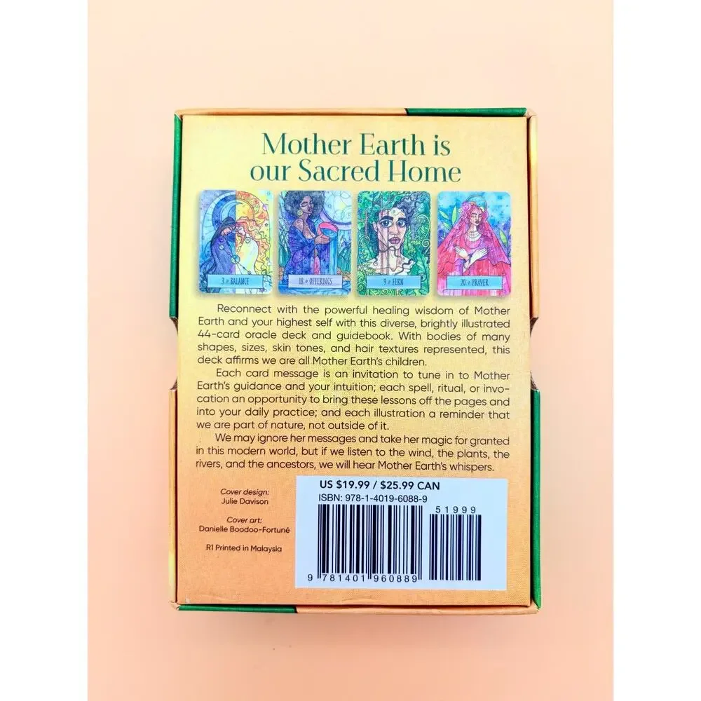 Earthcraft Oracle Complete Juliet Diaz Hay House 44 Card Deck Guidebook Set